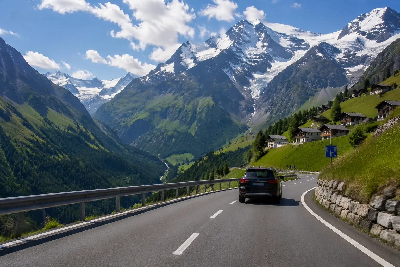 Conduire en Suisse en voiture