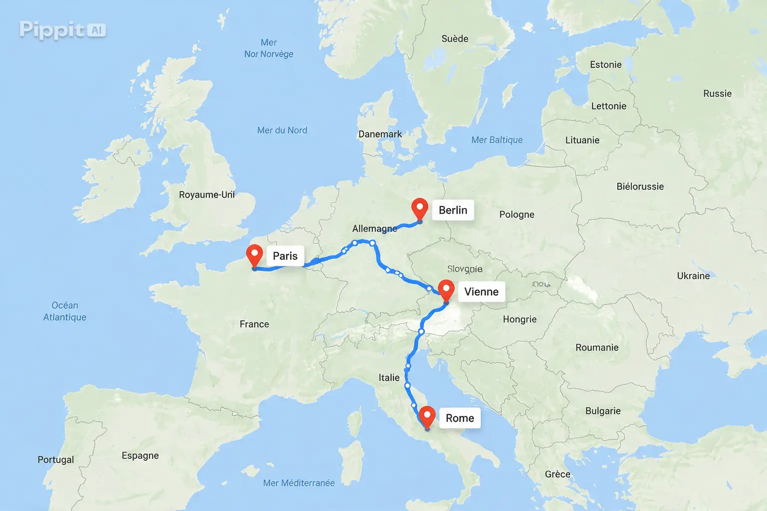 Conduire à l'étranger en voiture